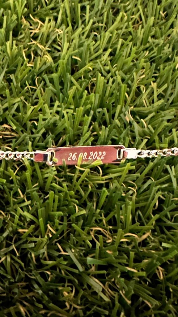 Gourmette gravée enfant