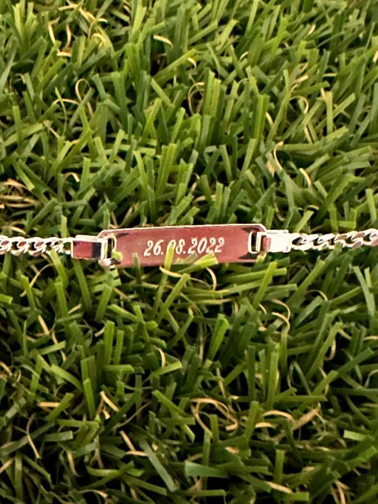 Gourmette gravée enfant