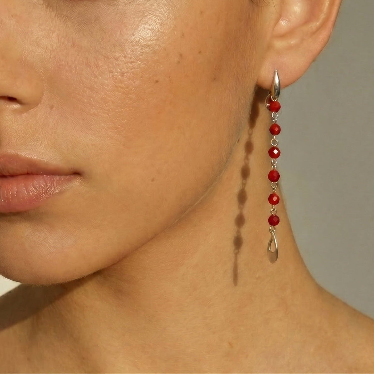 Cadeau gravure femme : boucles d'oreilles longues