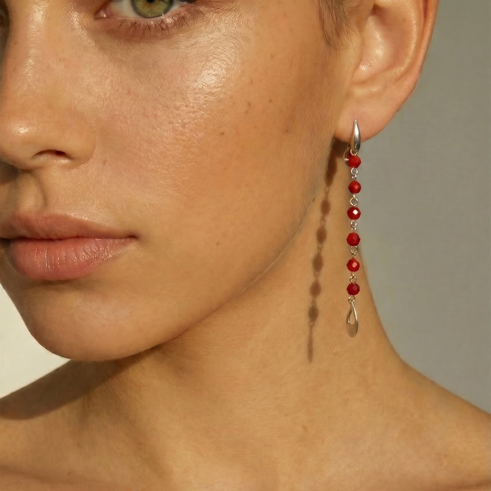 Cadeau gravure femme : boucles d'oreilles longues