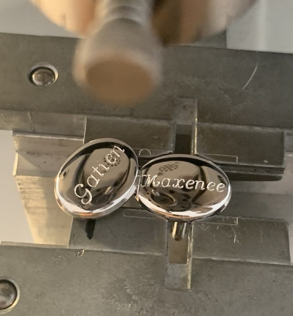 gravure sur argent 