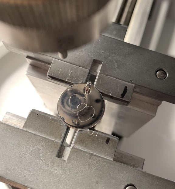 médaillon atelier à graver