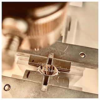 Bijouterie Bruxelles : boutons de manchette en argent à graver homme 