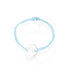 Bracelet médaille goutte femme