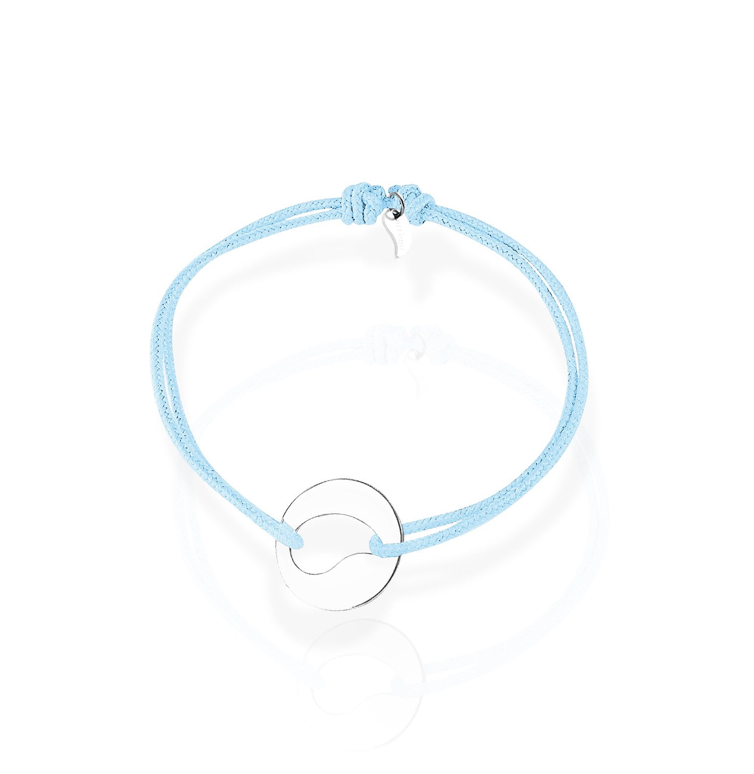 Bracelet médaille goutte femme