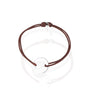 Bracelet médaille goutte femme