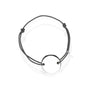 Bracelet médaille argent personnalisé femme