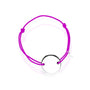 Bracelet médaille argent personnalisé femme