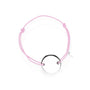 Bracelet médaille argent personnalisé femme