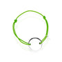 Bracelet médaille argent personnalisé femme