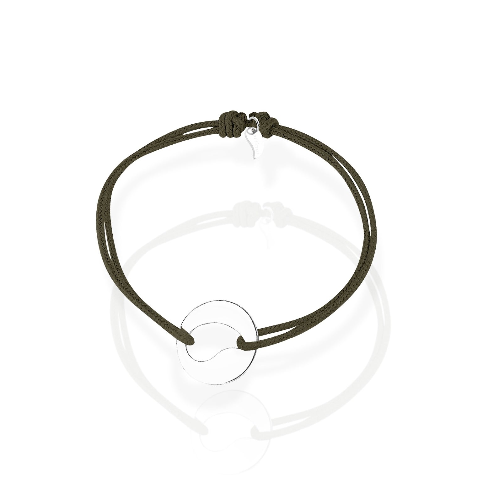 Bracelet médaille goutte homme