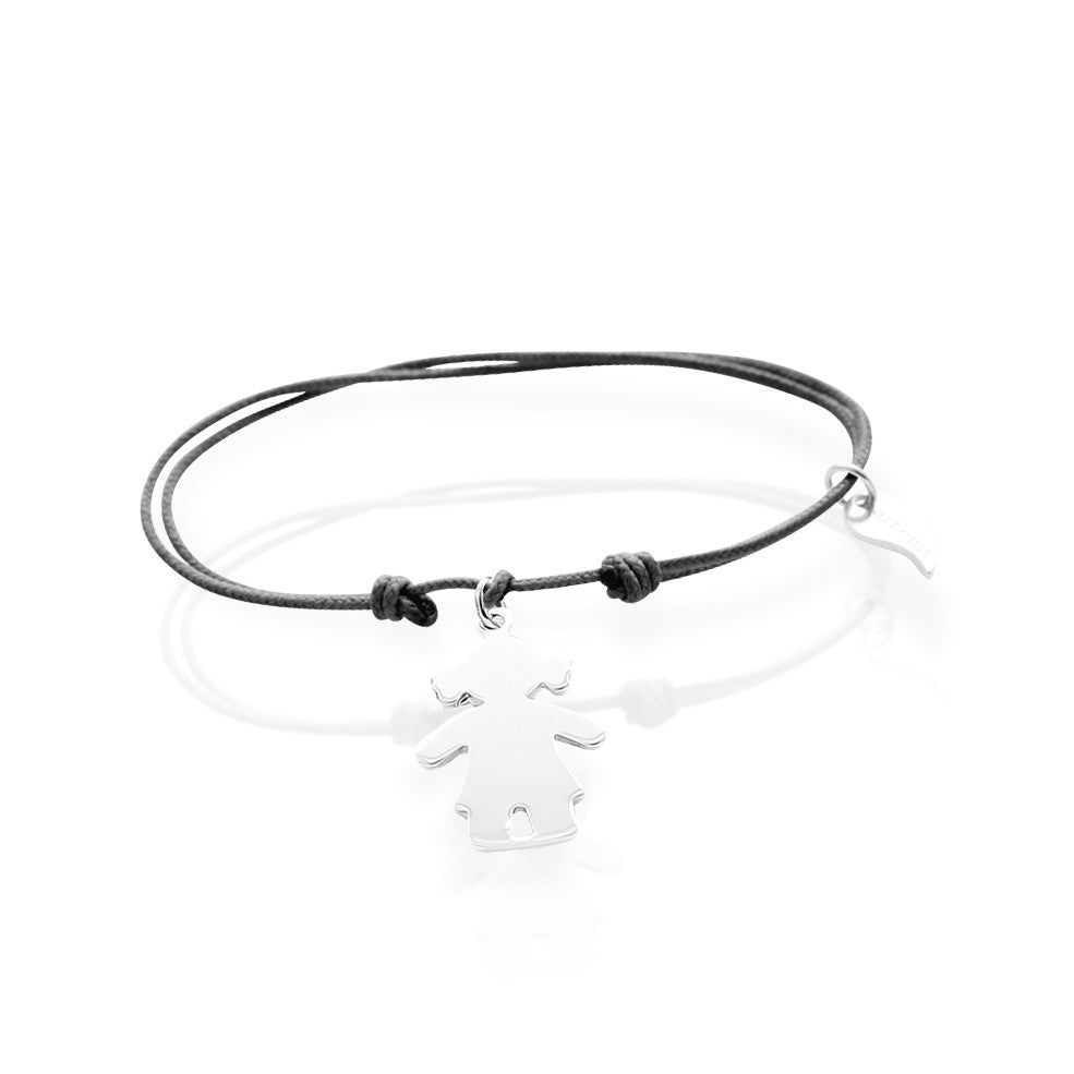 Bracelet breloque personnage fille personnalisé femme