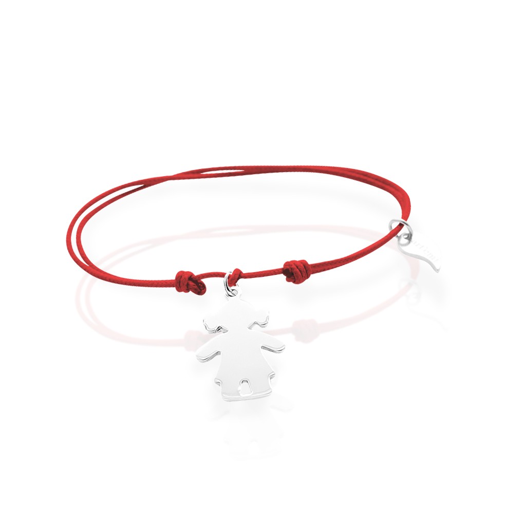 Bracelet breloque personnage fille personnalisé femme