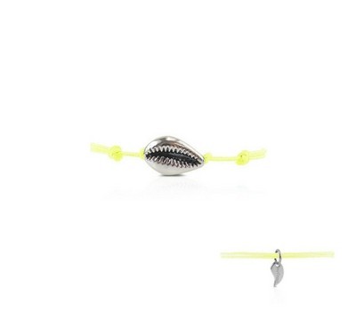 Bracelet coquillage argent enfant