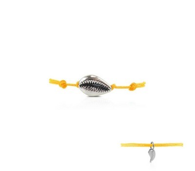 Bracelet coquillage argent enfant