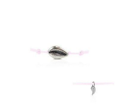 Bracelet coquillage argent enfant