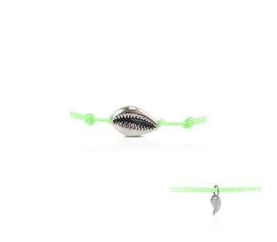 Bracelet coquillage argent enfant