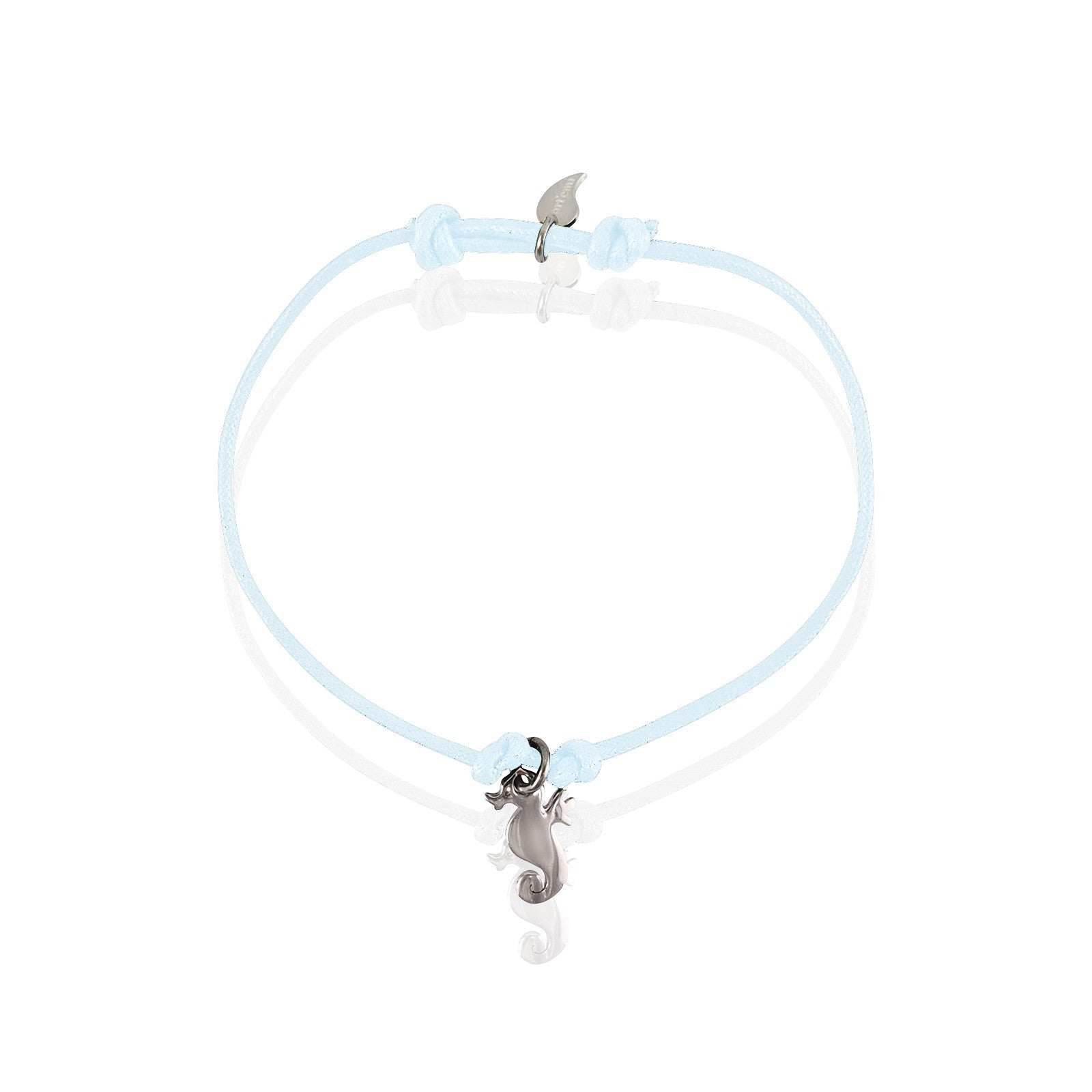 Bracelet hippocampe argent homme