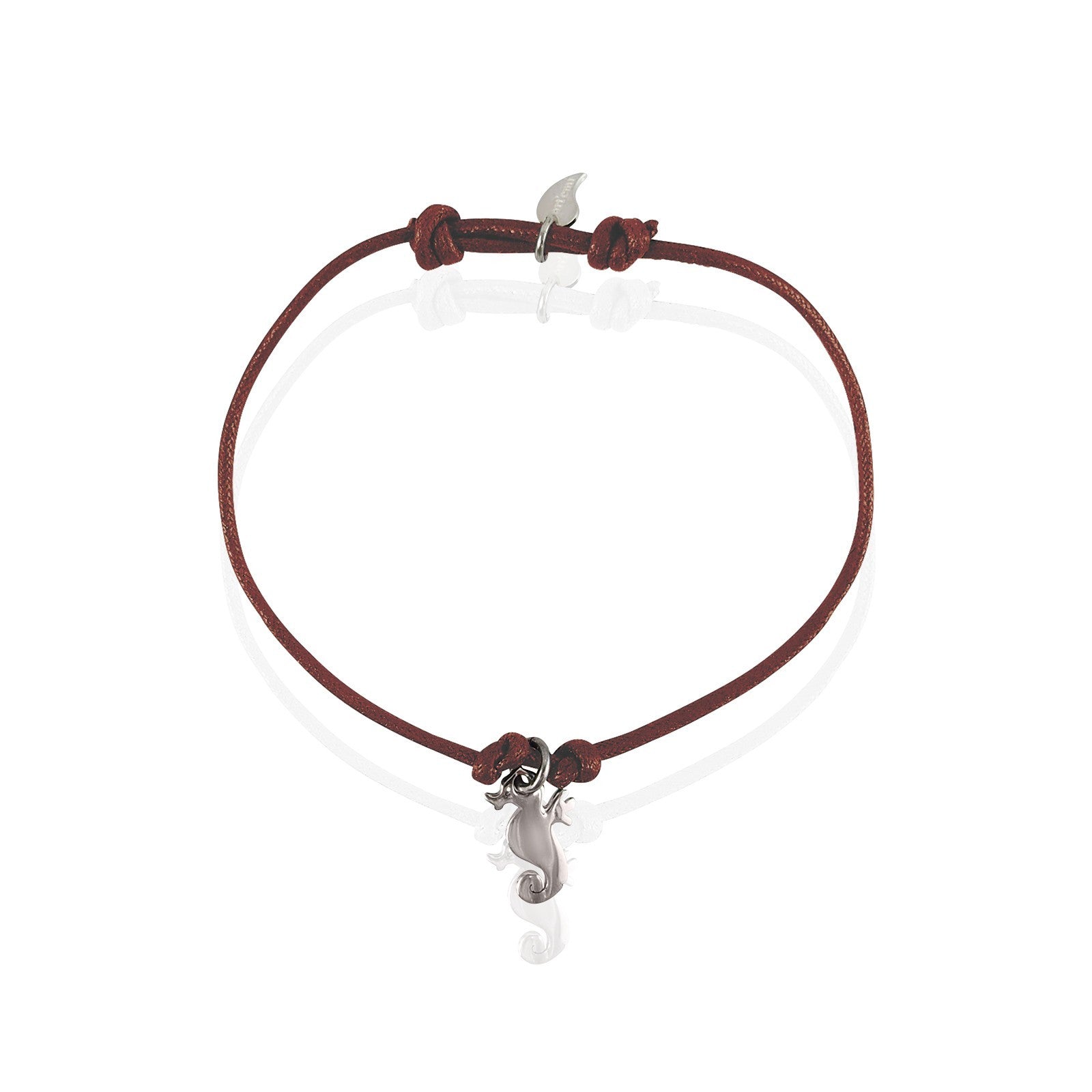 Bracelet hippocampe argent homme