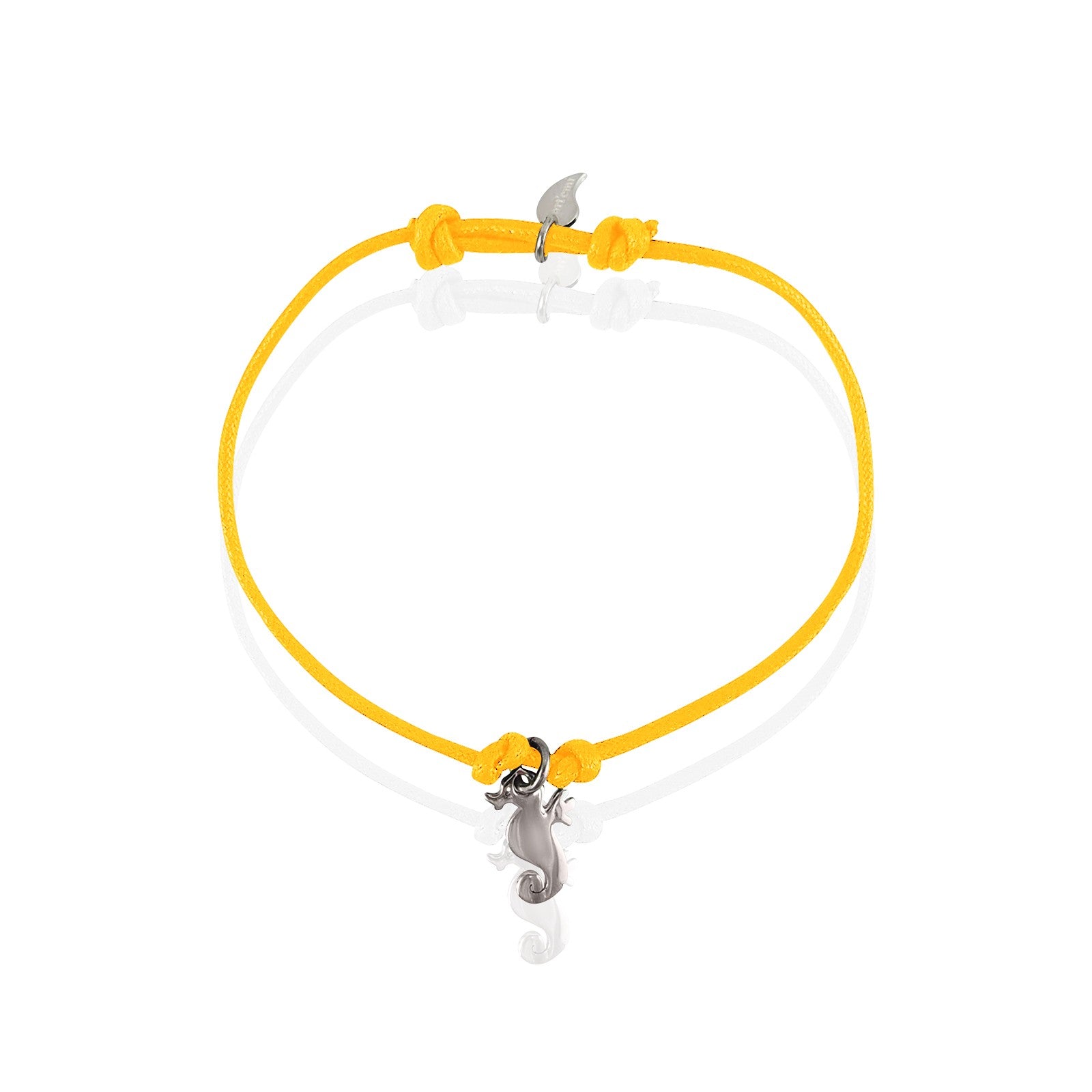 Bracelet hippocampe argent homme