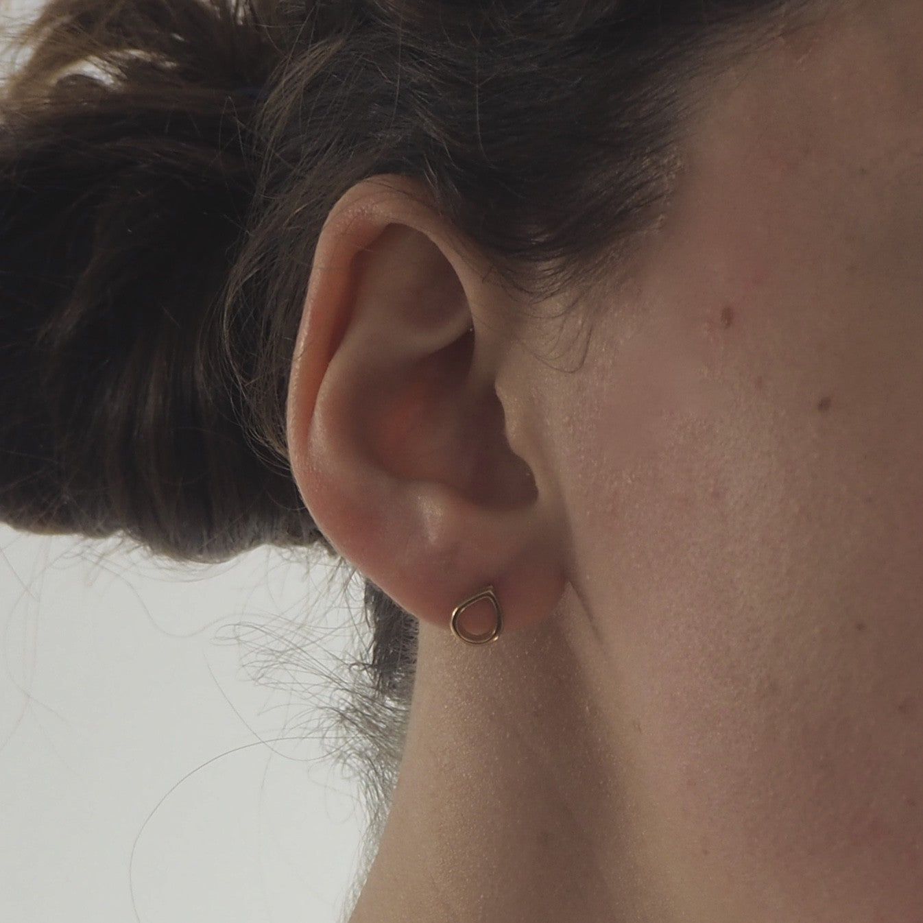 Boucles oreilles petites gouttes