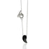 Collier goutte agate femme