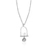 Collier argent oiseau femme