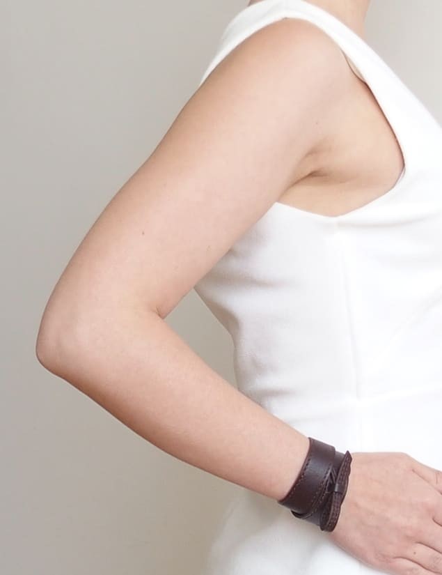 Bracelet cuir femme