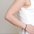 Bracelet médaille étoile femme