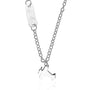 Collier avion argent personnalisé enfant