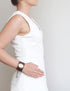 Bracelet de manchette en cuir femme