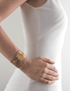Bracelet de manchette en cuir femme