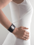 Bracelet de manchette en cuir femme