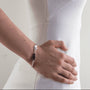 Bracelet famille argent personnalisé femme