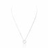 Collier cible argent à graver femme 15 mm