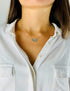 Collier nuage argent personnalisable femme