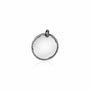 Pendentif médaillon perlé personnalisable femme