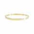 Bracelet jonc personnalisable vermeil enfant