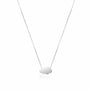 Collier nuage argent personnalisable enfant