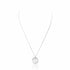 Collier médaille perlée personnalisable enfant