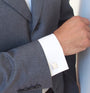 Boutons de manchette carré personnalisé homme