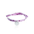 Bracelet Liberty médaille personnalisée 15 mm femme