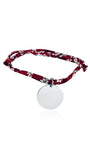 Bracelet Liberty médaille personnalisée 20mm femme