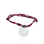Bracelet Liberty médaille personnalisée 20mm femme