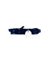 Bracelet Liberty médaille personnalisée 15mm 2 tours femme