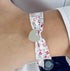 Bracelet Liberty large cœur argent à graver femme