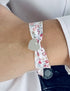 Bracelet Liberty large cœur argent à graver femme
