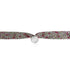 Bracelet Liberty large médaillon perlé à graver femme