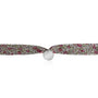 Bracelet Liberty large médaillon perlé à graver femme