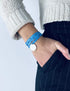 Bracelet Liberty médaille personnalisée 20mm 3 tours femme